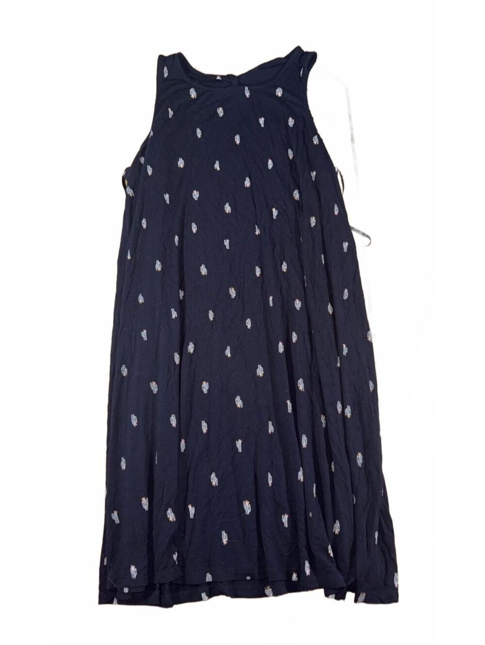 Sonoma Black Sleeveless Dress Large